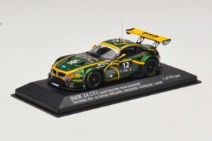 BMW Z4 GT3 Saudi Falcons #12 Al Faisal / Binladen 24 Hours of Dubai 2013 Minichamps 1:43 437132412 Kov – obrázek 2 z 4