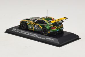 BMW Z4 GT3 Saudi Falcons #12 Al Faisal / Binladen 24 Hours of Dubai 2013 Minichamps 1:43 437132412 Kov – obrázek 3 z 4