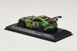 BMW Z4 GT3 Saudi Falcons #24 Al Faisal / Binladen 24 Hours of Dubai 2013 Minichamps 1:43 437132424 Kov – obrázek 3 z 4