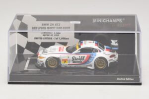 BMW Z4 GT3 Steiff #7 Muller / Ara Super GT 2015 Minichamps 1:43 447152007 Kov – obrázek 4 z 5