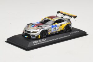 BMW Z4 GT3 VDS Racing #29 B. Leinders / M. Palttala 24 Hours of Nurburgring 2012 Minichamps 1:43 437122929 Kov – obrázek 2 z 4