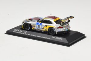 BMW Z4 GT3 VDS Racing #29 B. Leinders / M. Palttala 24 Hours of Nurburgring 2012 Minichamps 1:43 437122929 Kov – obrázek 3 z 4