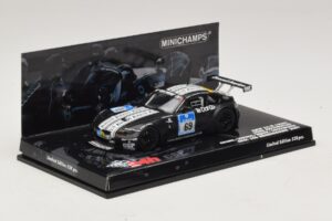 BMW Z4 M Coupe #69 Adams / K. Ludwig ADAC 24h Nürburgring 2009 Minichamps 1:43 400092769 Kov – obrázek 2 z 5