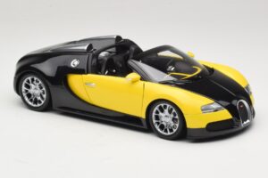 Bugatti Veyron Grand Sport Black Lemon Minichamps 1:18 100110831 Kov – obrázek 6 z 8