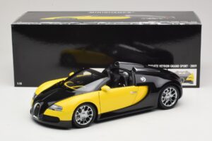 Bugatti Veyron Grand Sport Black Lemon Minichamps 1:18 100110831 Kov – obrázek 8 z 8