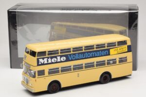 Bussing D2U Heckturen Miele Minichamps 1:43 439071086 Kov – obrázek 6 z 6
