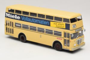 Bussing D2U Heckturen Miele Minichamps 1:43 439071086 Kov – obrázek 4 z 6