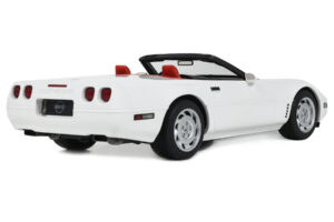 Chevrolet Corvette C4 Kabriolet Arctic White GT Spirit 1:18 GT580 Pryskyřice – obrázek 2 z 5