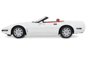 Chevrolet Corvette C4 Kabriolet Arctic White GT Spirit 1:18 GT580 Pryskyřice – obrázek 3 z 5