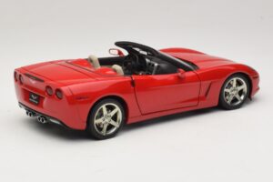 Chevrolet Corvette C6 Kabriolet Červený AUTOart 1:18 71221 Kov – obrázek 3 z 8