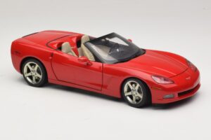 Chevrolet Corvette C6 Kabriolet Červený AUTOart 1:18 71221 Kov – obrázek 6 z 8