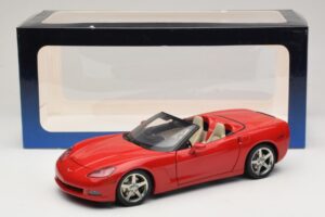 Chevrolet Corvette C6 Kabriolet Červený AUTOart 1:18 71221 Kov – obrázek 8 z 8
