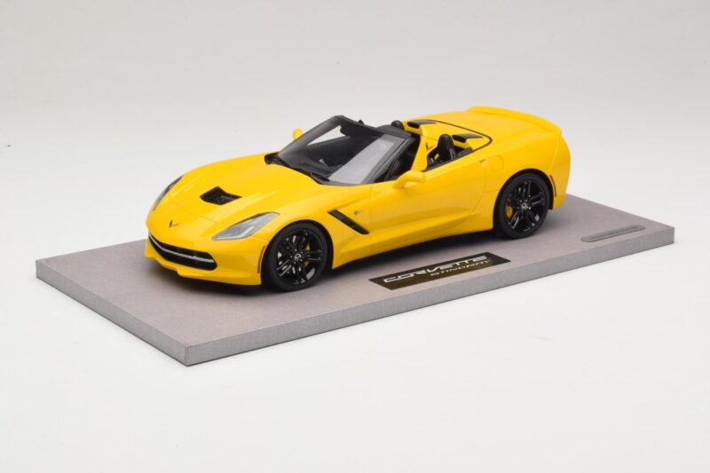 Chevrolet Corvette C7 Velocity Yellow BBR 1:18 BLM1815E Pryskyřice