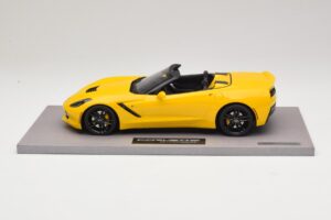 Chevrolet Corvette C7 Velocity Yellow BBR 1:18 BLM1815E Pryskyřice – obrázek 3 z 6