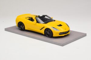 Chevrolet Corvette C7 Velocity Yellow BBR 1:18 BLM1815E Pryskyřice – obrázek 4 z 6