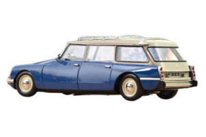 Citroën DS 21 Break Danube Blue Norev 1:18 181772 Kov – obrázek 3 z 4