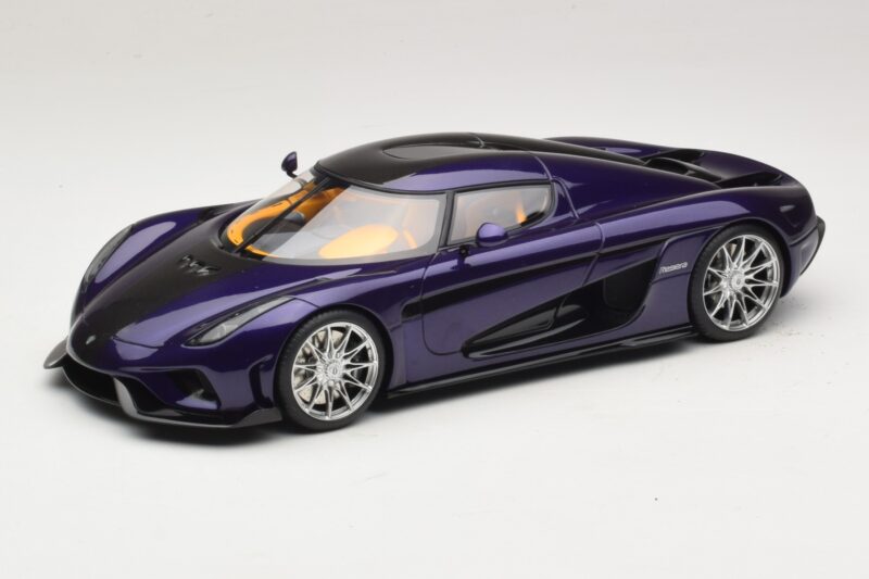 Koenigsegg Regera Fialový GT Spirit 1:18 GT973 Pryskyřice