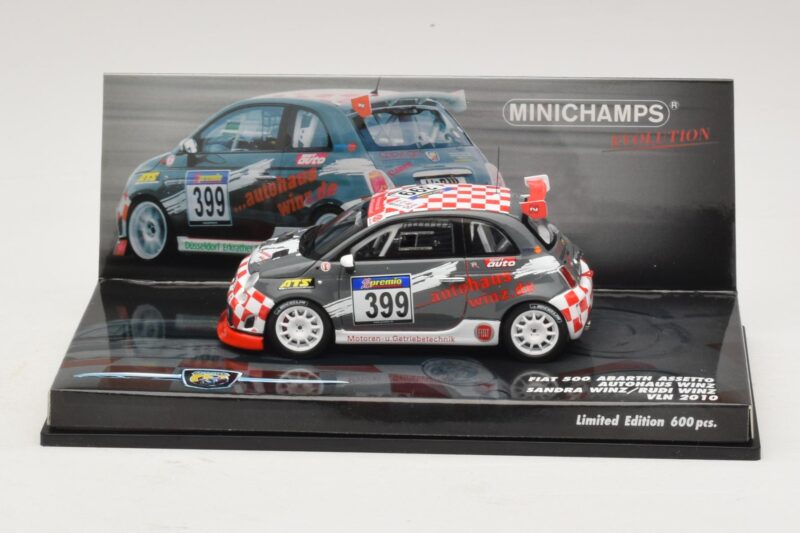 Fiat 500 Abarth Assetto Corse #399 Autohaus Winz VLN 2010 Minichamps 1:43 437101299 Kov