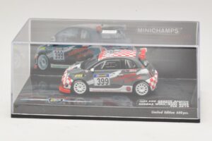 Fiat 500 Abarth Assetto Corse #399 Autohaus Winz VLN 2010 Minichamps 1:43 437101299 Kov – obrázek 4 z 5