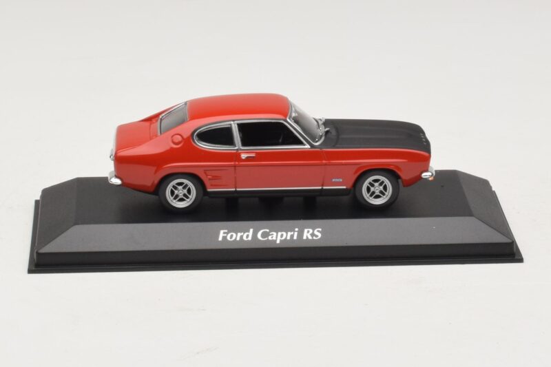 Ford Capri I Červený s Černou Kapotou Maxichamps 1:43 940085801 Kov