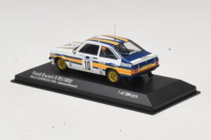 Ford Escort Mk2 RS1800 #10 A. Vatanen / D. Richards Rally Acropolis 1978 Minichamps 1:43 400808410 Kov – obrázek 3 z 4