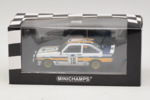 Ford Escort Mk2 RS1800 #10 A. Vatanen / D. Richards Rally Acropolis 1978 Minichamps 1:43 400808410 Kov – obrázek 4 z 4