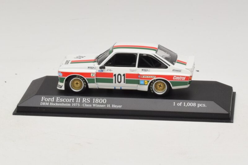 Ford Escort Mk2 RS1800 #10 H. Heyer Class Winner DRM Hockenheim 1975 Minichamps 1:43 Ford Escort Mk2 RS1800 #10 H. Heyer Class Winner DRM Hockenheim 1975 Minichamps 1:43 400758491 Kov