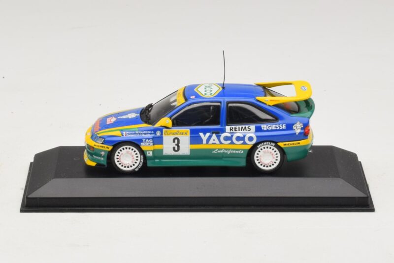 Ford Escort RS #3 Bernardini / Occelli Rally Monte Carlo Winner 1996 Minichamps 1:43 Ford Escort RS #3 Bernardini / Occelli Rally Monte Carlo Winner 1996 Minichamps 1:43 430968203 Kov