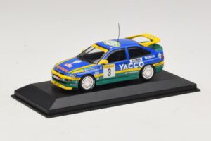 Ford Escort RS #3 Bernardini / Occelli Rally Monte Carlo Winner 1996 Minichamps 1:43 430968203 Kov – obrázek 2 z 4