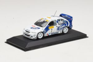 Ford Escort WRC #7 J. Kankkunen / J. Repo Rally Monte Carlo 1998 Minichamps 1:43 430988707 Kov – obrázek 2 z 4