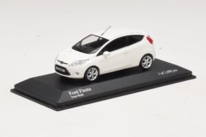 Ford Fiesta Mk6 Bílý Minichamps 1:43 400088002 Kov – obrázek 2 z 4