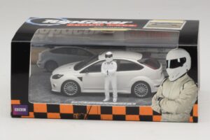 Ford Focus RS Mk2 Top Gear Bílý S Figurkou Minichamps 1:43 519438810 Kov – obrázek 5 z 5