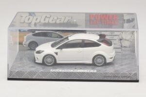 Ford Focus RS Mk2 Top Gear Bílý Bez Figurky Minichamps 1:43 519438810-R1 Kov – obrázek 4 z 5