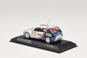 Ford Focus RS WRC #4 C. McRae / N. Grist Rally Monte Carlo 2001 Minichamps 1:43 430018904 Kov – obrázek 3 z 4