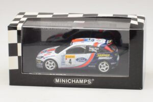 Ford Focus RS WRC #4 C. McRae / N. Grist Rally Monte Carlo 2001 Minichamps 1:43 430018904 Kov – obrázek 4 z 4