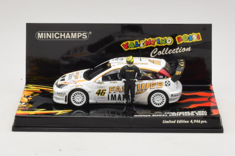 Ford Focus RS WRC #46 V. Rossi / C. Cassina Monza Rally Show 2006 Minichamps 1:43 Ford Focus RS WRC #46 V. Rossi / C. Cassina Monza Rally Show 2006 Minichamps 1:43 436068446 Kov