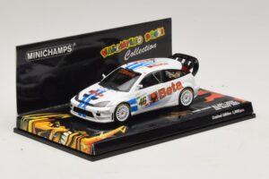 Ford Focus RS WRC #46 V. Rossi / C. Cassina RAC Rally 2007 Minichamps 1:43 400078446 Kov – obrázek 2 z 5