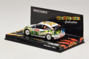 Ford Focus RS WRC #46 V. Rossi / C. Cassina RAC Rally 2008 Minichamps 1:43 400088146 Kov – obrázek 3 z 5