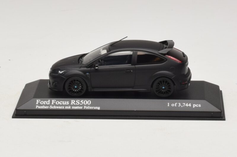 Ford Focus RS500 Mk2 Matte Black Minichamps 1:43 Ford Focus RS500 Mk2 Matte Black Minichamps 1:43 400088104 Kov