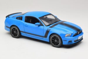 Ford Mustang Boss 302 S197 Modrá Shelby Collectibles 1:18 25414S Kov – obrázek 6 z 8