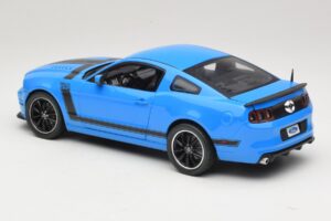 Ford Mustang Boss 302 S197 Modrá Shelby Collectibles 1:18 25414S Kov – obrázek 7 z 8