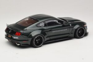 Ford Mustang Liberty Walk Zelený GT Spirit 1:18 GT838 Pryskyřice – obrázek 2 z 6