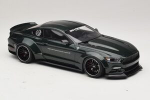 Ford Mustang Liberty Walk Zelený GT Spirit 1:18 GT838 Pryskyřice – obrázek 4 z 6