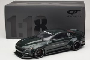 Ford Mustang Liberty Walk Zelený GT Spirit 1:18 GT838 Pryskyřice – obrázek 6 z 6