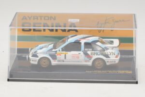 Ford Sierra RS Cosworth #1 A. Senna Rally Test 1986 Minichamps 1:43 540864399 Kov – obrázek 4 z 4