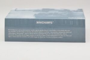 Horch 853 A Sport Cabriolet Černá Modrá Minichamps 1:43 436012036 Kov – obrázek 4 z 5