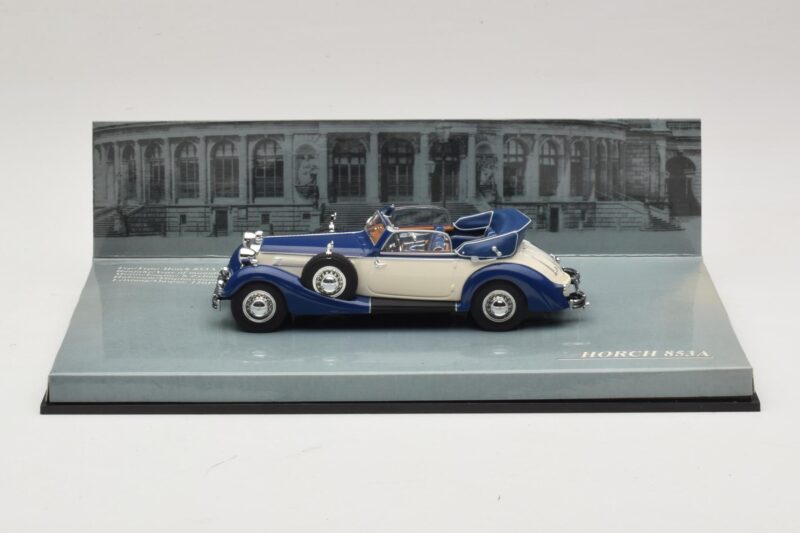 Horch 853 Cabriolet Modrý Minichamps 1:43 436012032 Kov