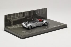 Horch 855 Special Roadster Stříbrná Černá Minichamps 1:43 436014204 Kov – obrázek 2 z 5