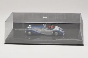 Horch 855 Special Roadster Stříbrně Modrá Bez Vnější Krabice Minichamps 1:43 436014202-O1 Kov – obrázek 4 z 4