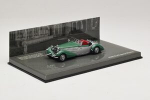 Horch 855 Special Roadster Stříbrná Zelená Minichamps 1:43 436014205 Kov – obrázek 2 z 5
